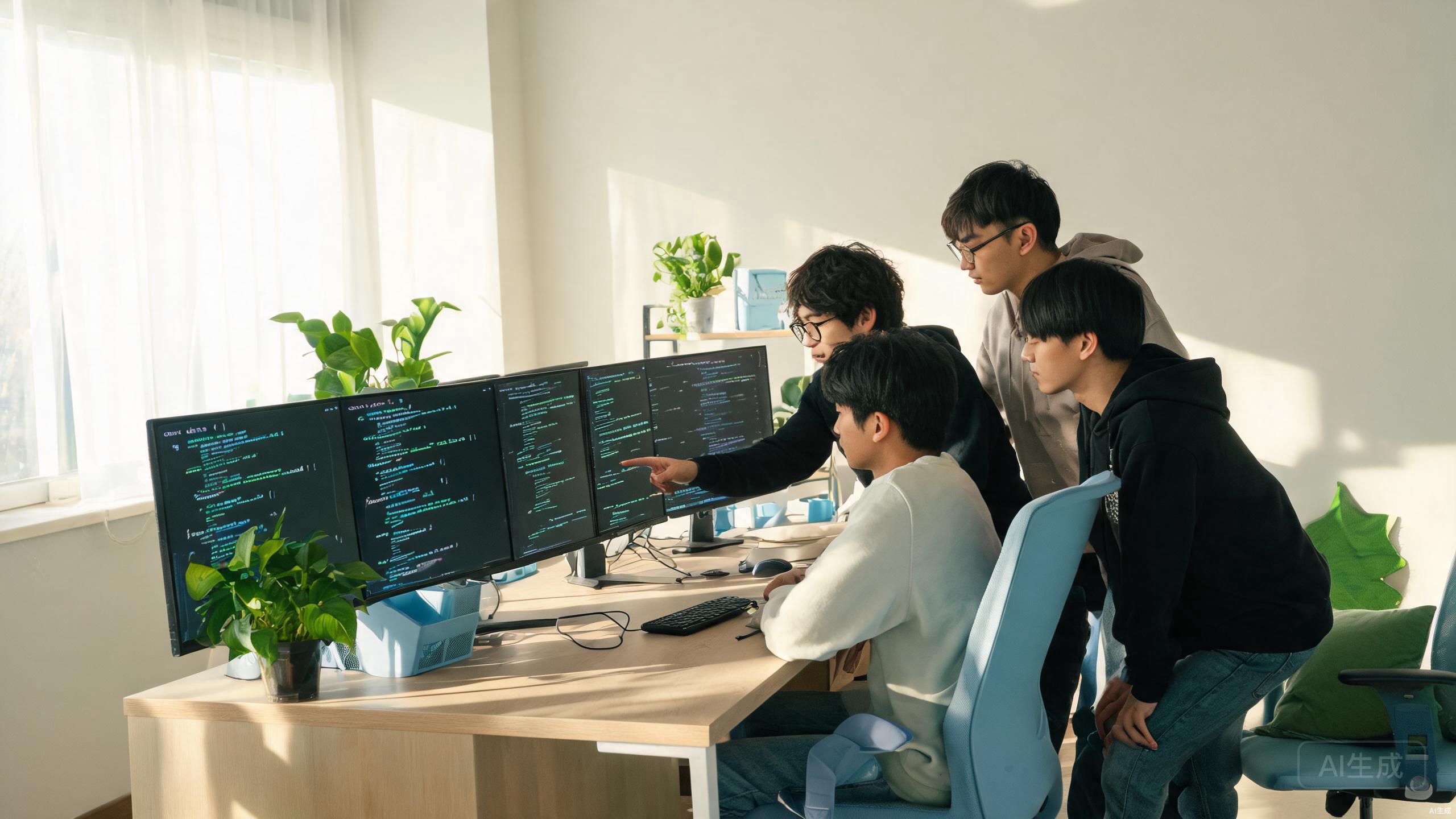 编程学习之家团队协作场景